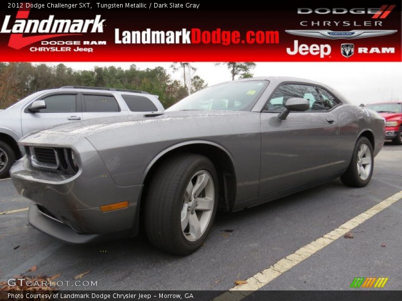Tungsten Metallic / Dark Slate Gray 2012 Dodge Challenger SXT