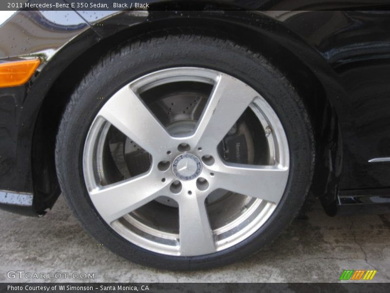 Black / Black 2011 Mercedes-Benz E 350 Sedan