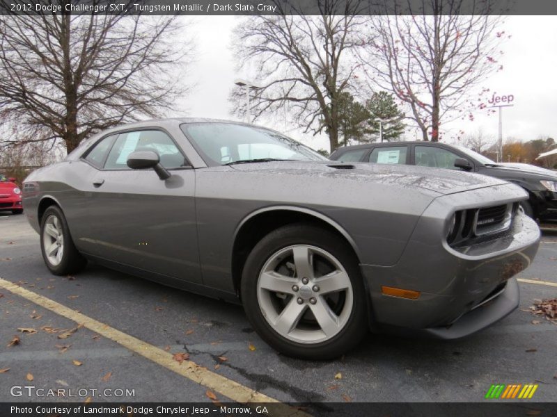 Tungsten Metallic / Dark Slate Gray 2012 Dodge Challenger SXT