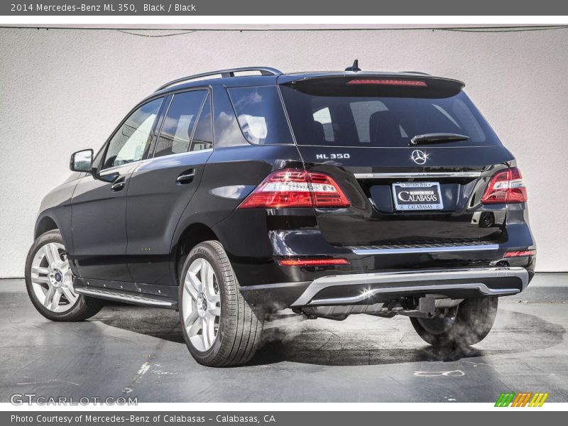 Black / Black 2014 Mercedes-Benz ML 350