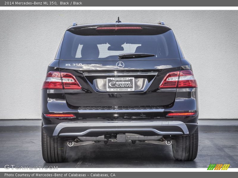 Black / Black 2014 Mercedes-Benz ML 350