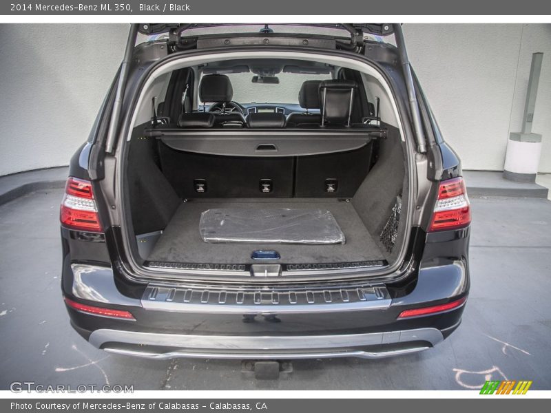 Black / Black 2014 Mercedes-Benz ML 350