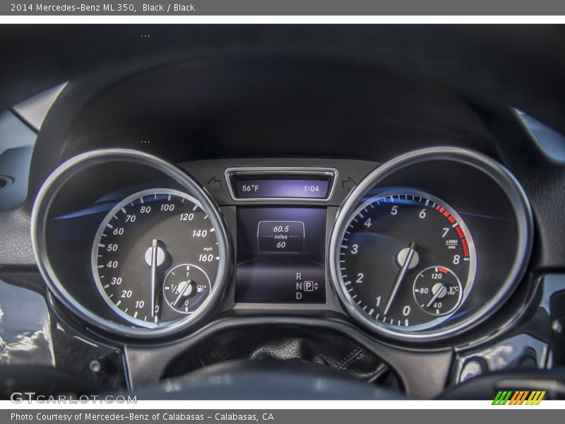 Black / Black 2014 Mercedes-Benz ML 350