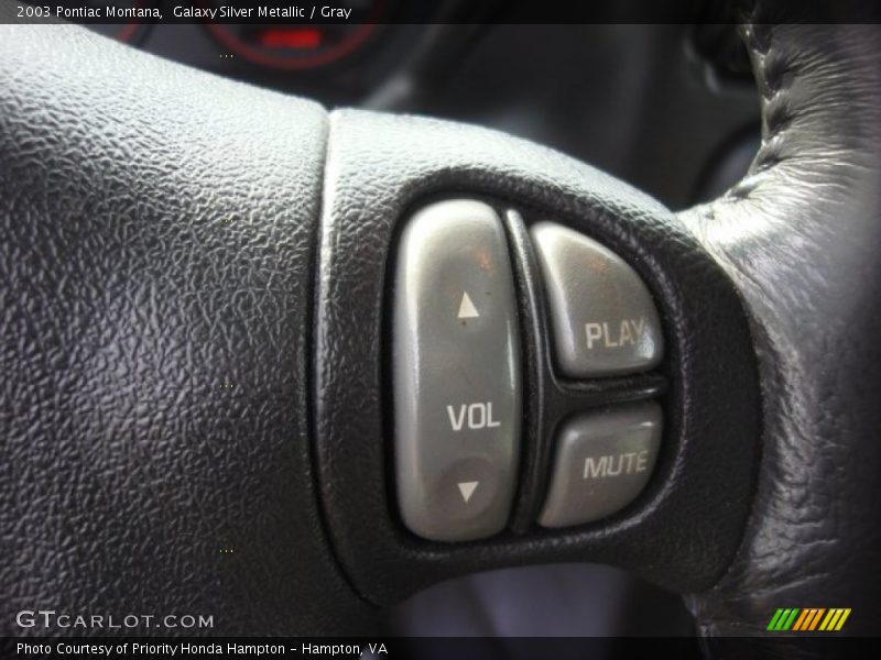 Galaxy Silver Metallic / Gray 2003 Pontiac Montana