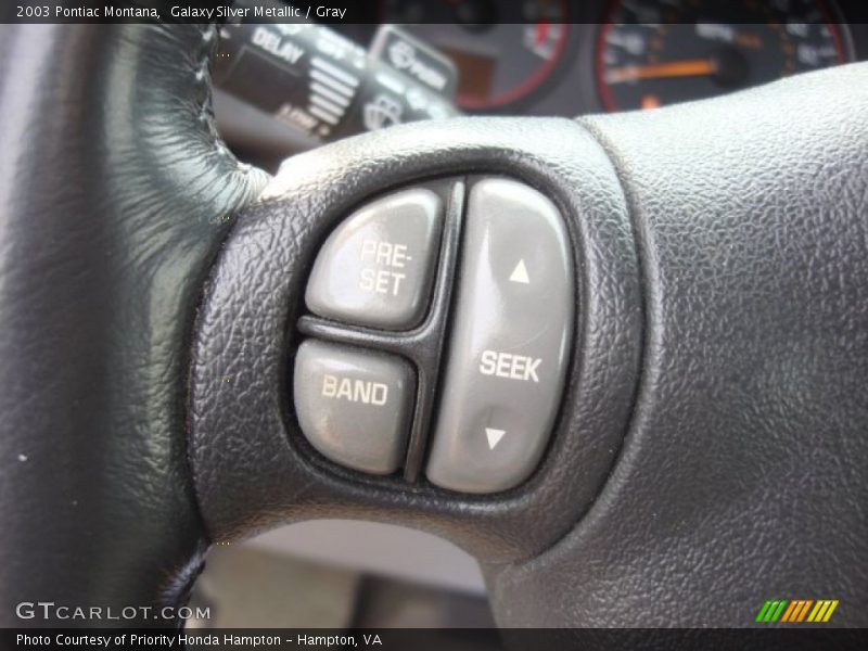 Galaxy Silver Metallic / Gray 2003 Pontiac Montana