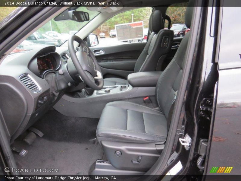 Brilliant Black Crystal Pearl / Black 2014 Dodge Durango Citadel