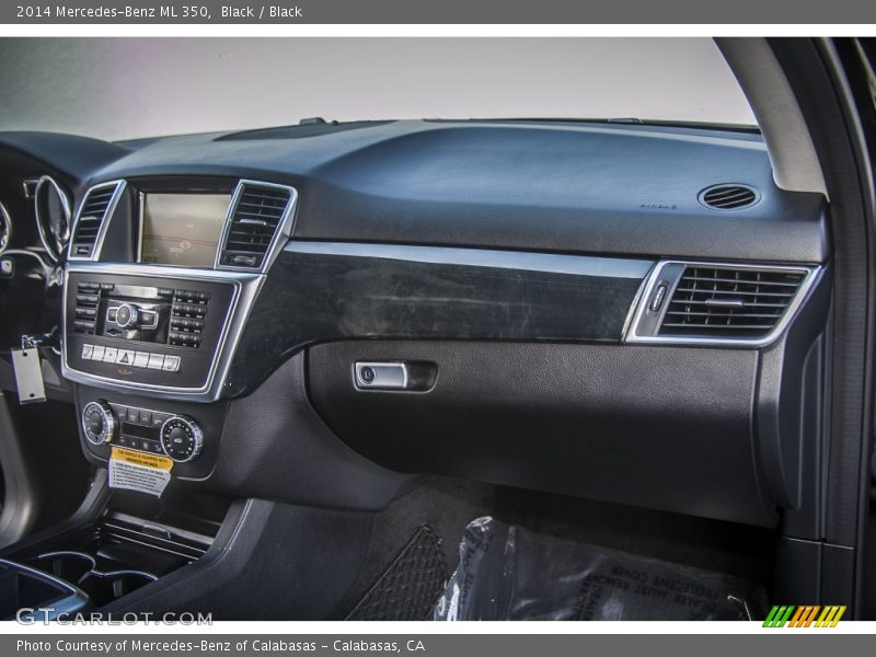Black / Black 2014 Mercedes-Benz ML 350