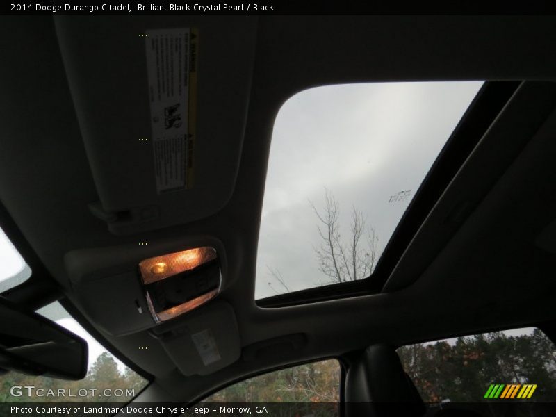 Brilliant Black Crystal Pearl / Black 2014 Dodge Durango Citadel