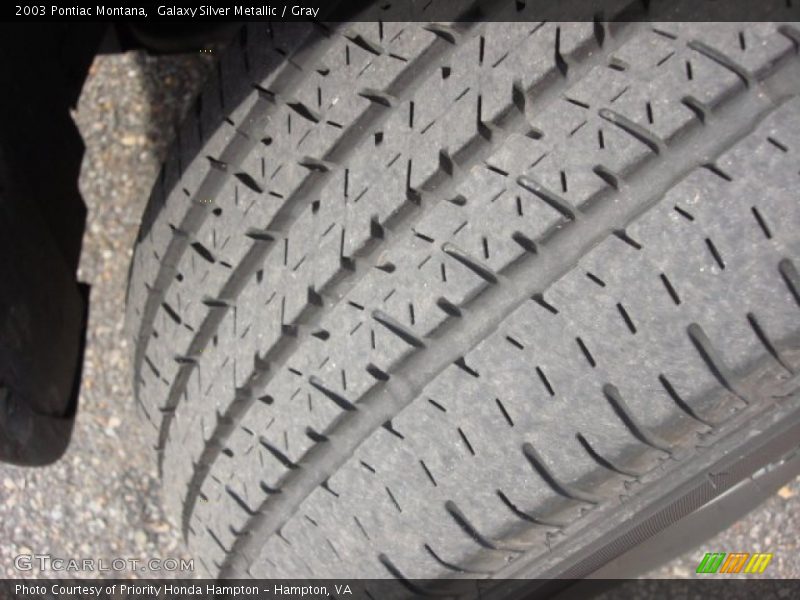 Galaxy Silver Metallic / Gray 2003 Pontiac Montana