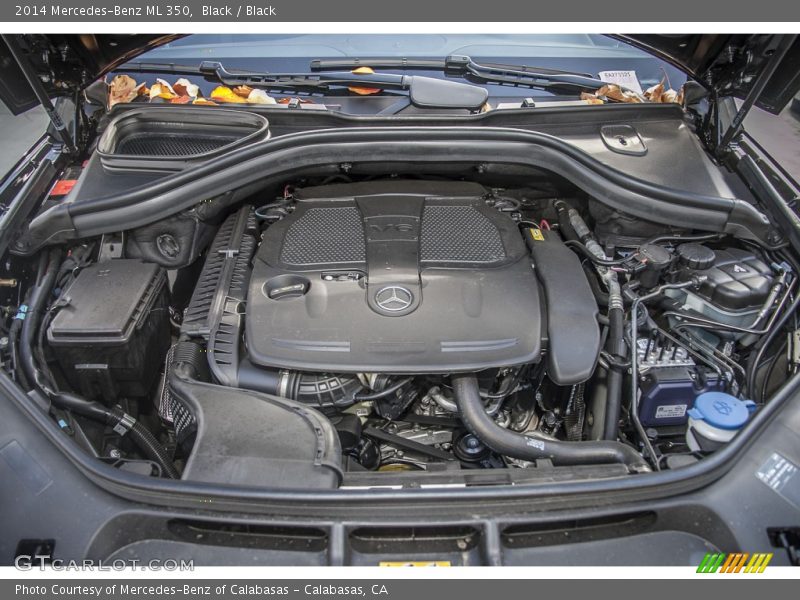 Black / Black 2014 Mercedes-Benz ML 350