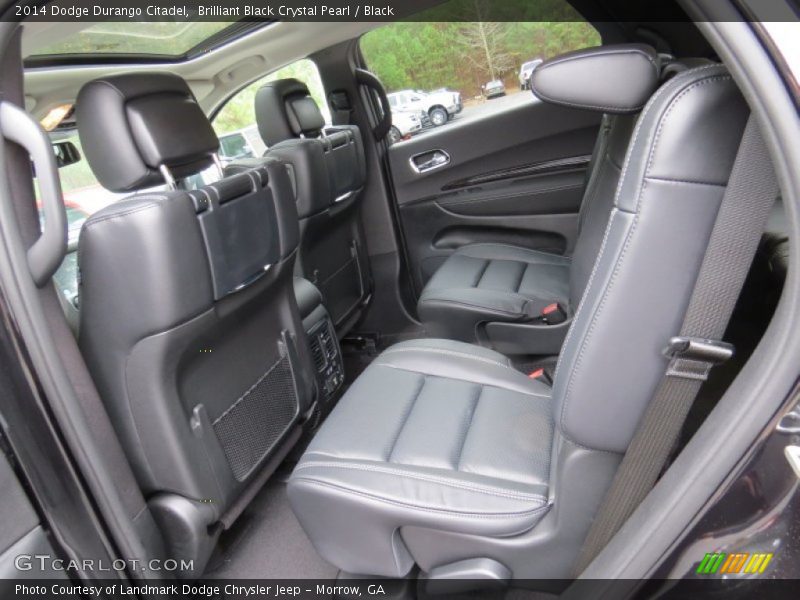 Brilliant Black Crystal Pearl / Black 2014 Dodge Durango Citadel