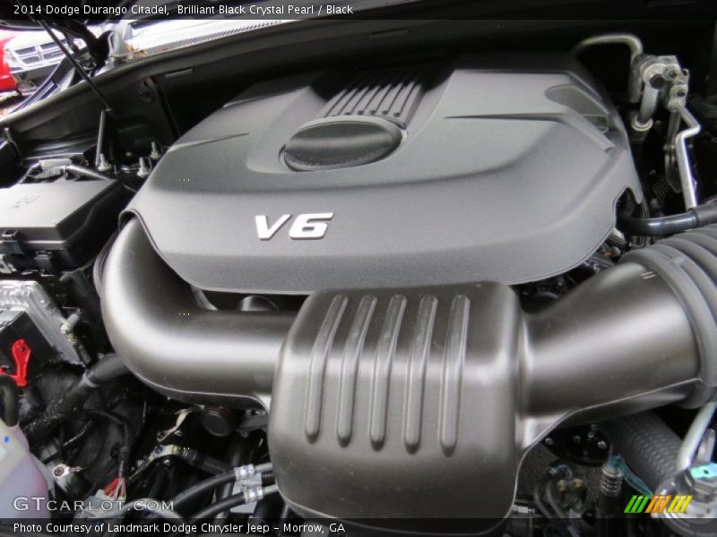 Brilliant Black Crystal Pearl / Black 2014 Dodge Durango Citadel