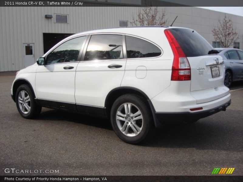Taffeta White / Gray 2011 Honda CR-V EX