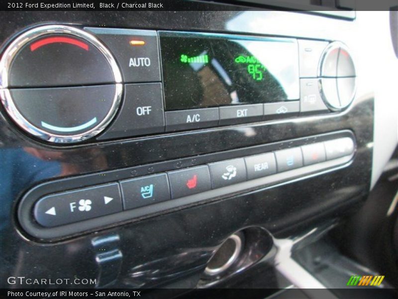 Black / Charcoal Black 2012 Ford Expedition Limited