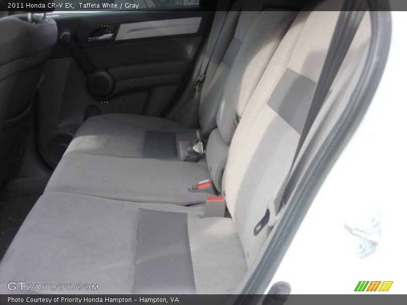 Taffeta White / Gray 2011 Honda CR-V EX