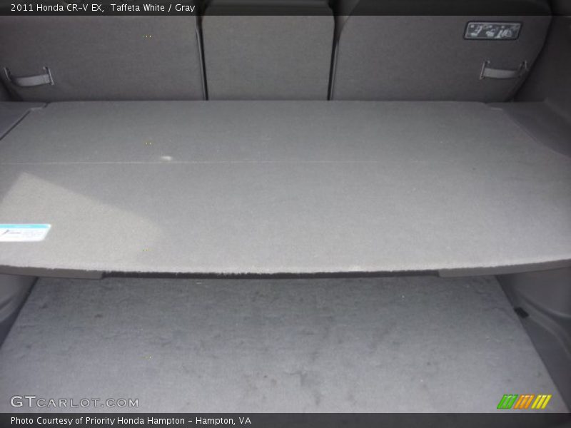 Taffeta White / Gray 2011 Honda CR-V EX