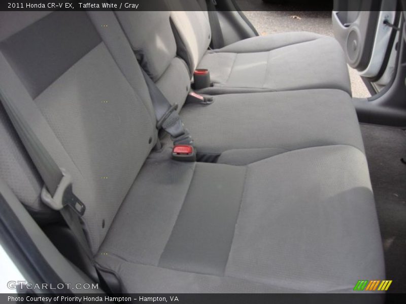 Taffeta White / Gray 2011 Honda CR-V EX