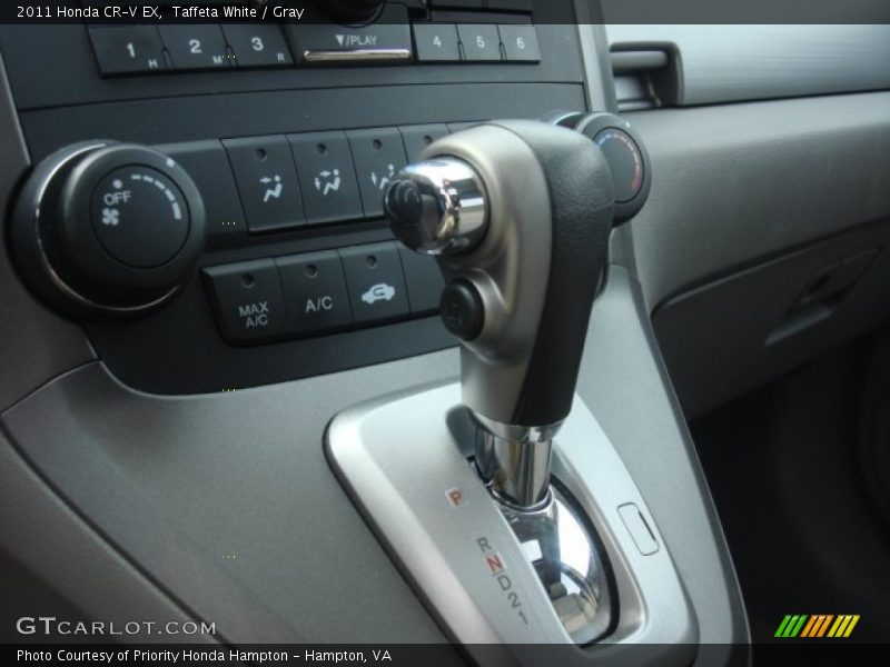 Taffeta White / Gray 2011 Honda CR-V EX