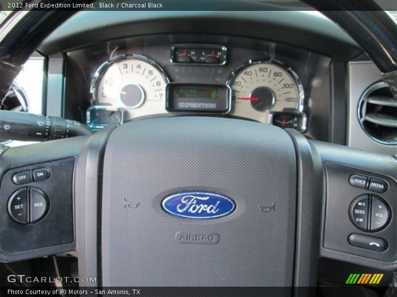 Black / Charcoal Black 2012 Ford Expedition Limited