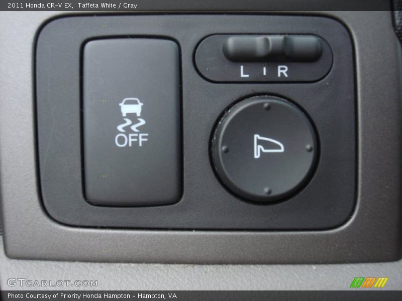 Taffeta White / Gray 2011 Honda CR-V EX