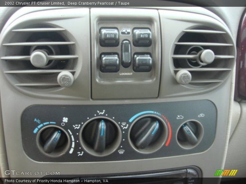 Deep Cranberry Pearlcoat / Taupe 2002 Chrysler PT Cruiser Limited