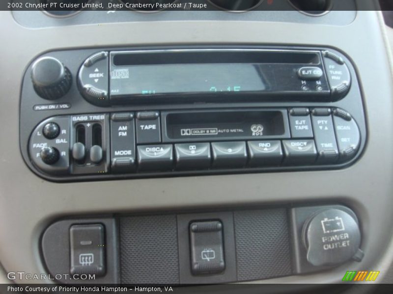 Deep Cranberry Pearlcoat / Taupe 2002 Chrysler PT Cruiser Limited