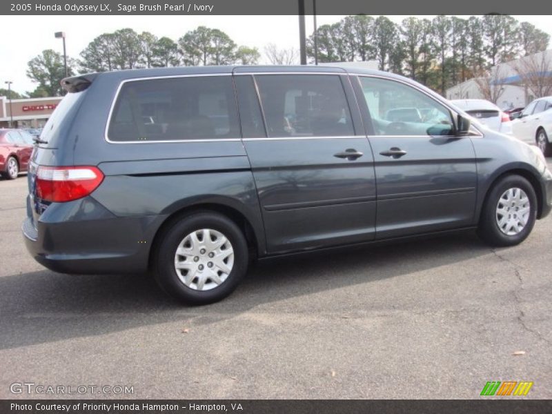 Sage Brush Pearl / Ivory 2005 Honda Odyssey LX