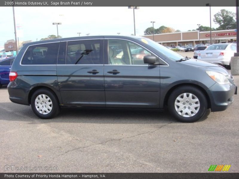 Sage Brush Pearl / Ivory 2005 Honda Odyssey LX