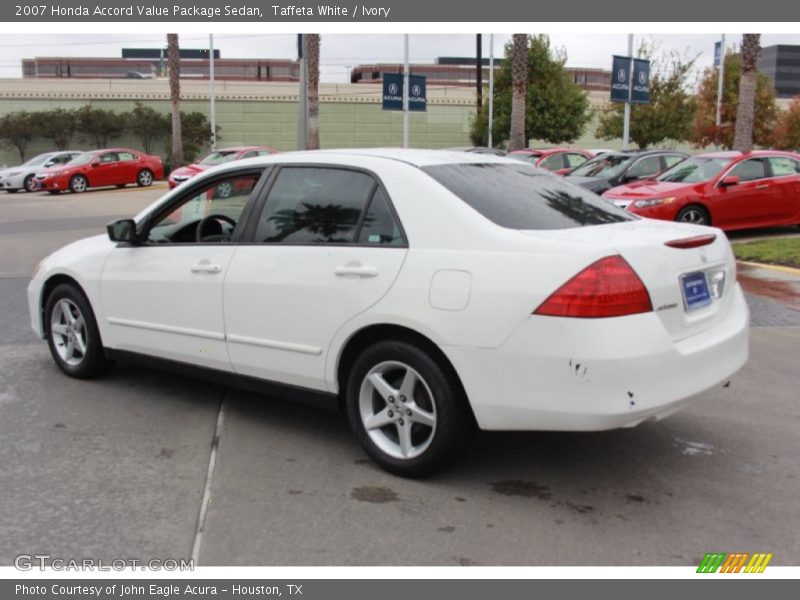 Taffeta White / Ivory 2007 Honda Accord Value Package Sedan