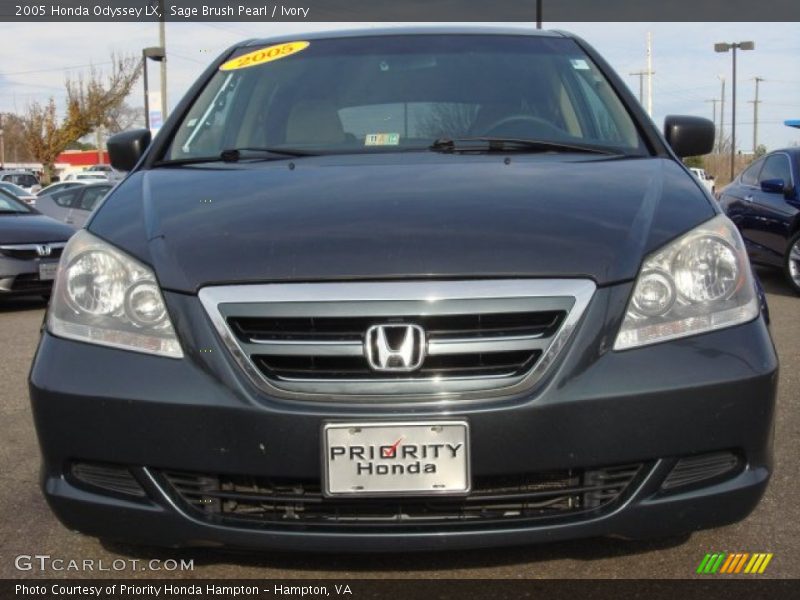 Sage Brush Pearl / Ivory 2005 Honda Odyssey LX