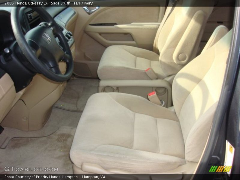 Sage Brush Pearl / Ivory 2005 Honda Odyssey LX