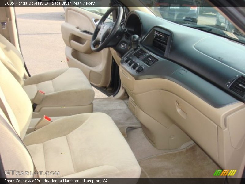 Sage Brush Pearl / Ivory 2005 Honda Odyssey LX