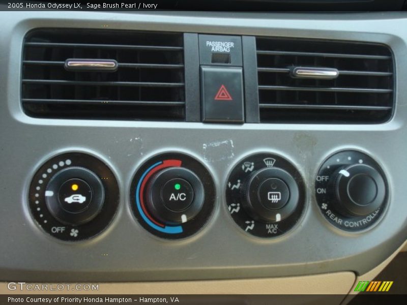 Sage Brush Pearl / Ivory 2005 Honda Odyssey LX
