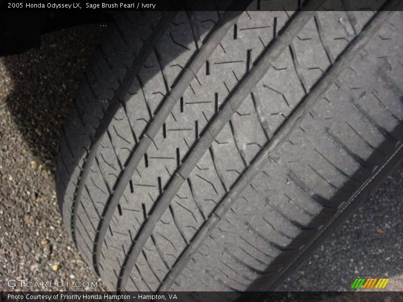 Sage Brush Pearl / Ivory 2005 Honda Odyssey LX