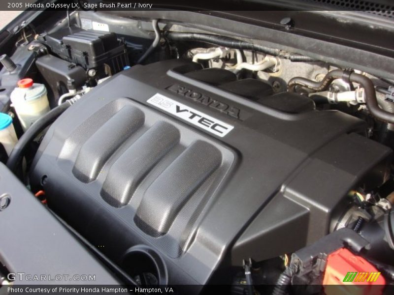 Sage Brush Pearl / Ivory 2005 Honda Odyssey LX