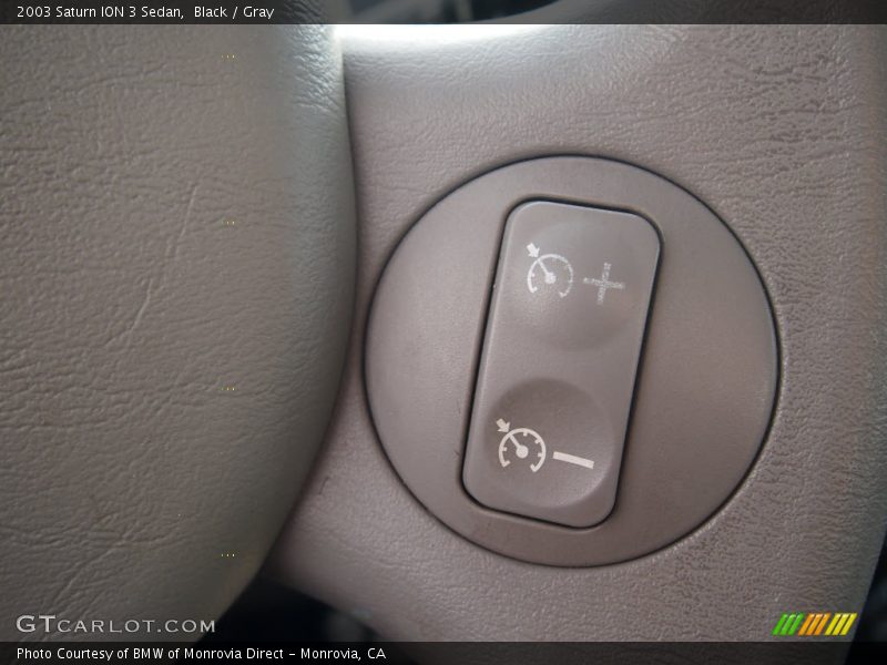 Controls of 2003 ION 3 Sedan