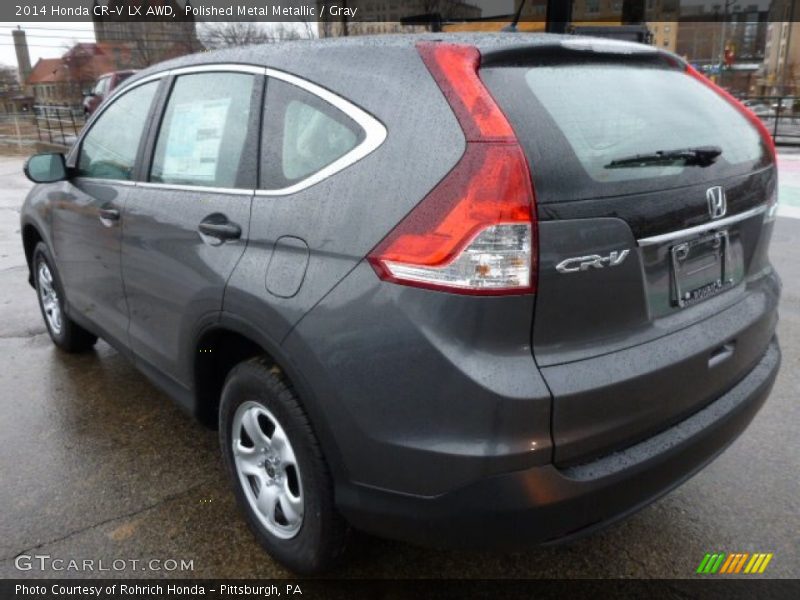 Polished Metal Metallic / Gray 2014 Honda CR-V LX AWD