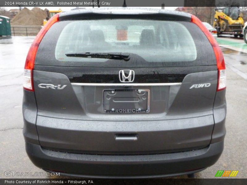 Polished Metal Metallic / Gray 2014 Honda CR-V LX AWD