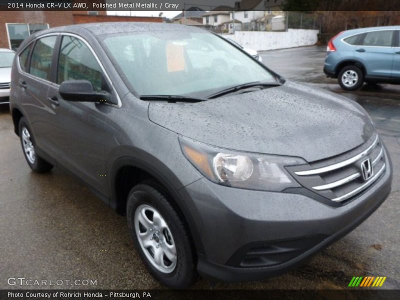 Polished Metal Metallic / Gray 2014 Honda CR-V LX AWD