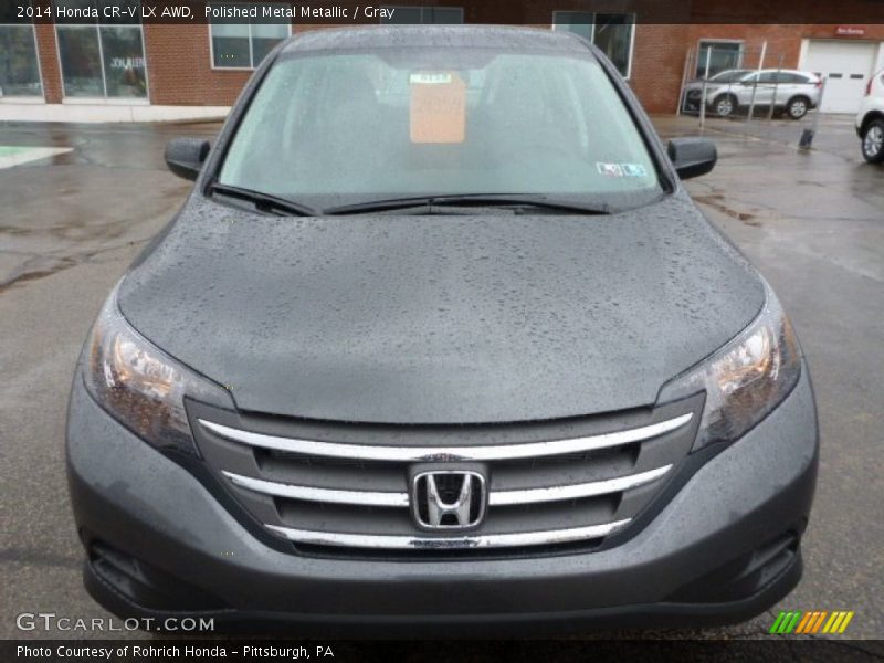 Polished Metal Metallic / Gray 2014 Honda CR-V LX AWD