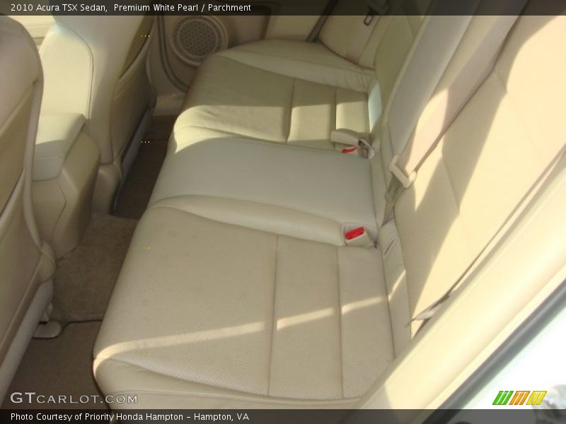 Premium White Pearl / Parchment 2010 Acura TSX Sedan