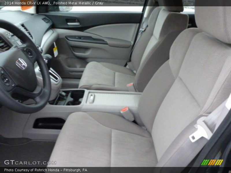 Polished Metal Metallic / Gray 2014 Honda CR-V LX AWD