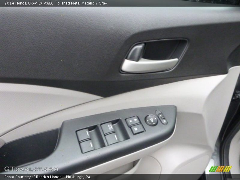 Polished Metal Metallic / Gray 2014 Honda CR-V LX AWD