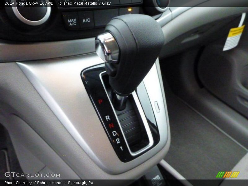 Polished Metal Metallic / Gray 2014 Honda CR-V LX AWD