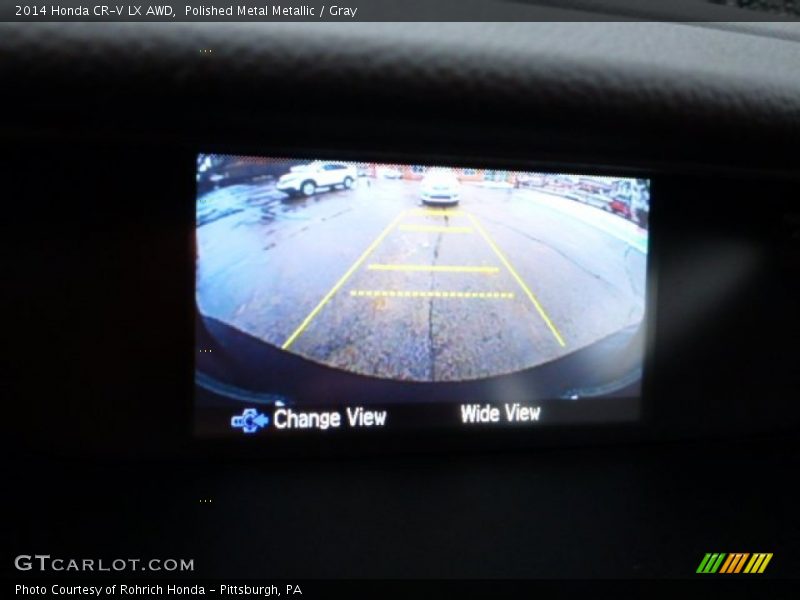 Polished Metal Metallic / Gray 2014 Honda CR-V LX AWD