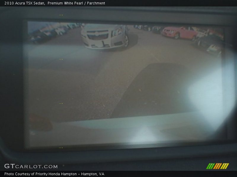 Premium White Pearl / Parchment 2010 Acura TSX Sedan