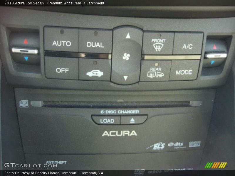 Premium White Pearl / Parchment 2010 Acura TSX Sedan