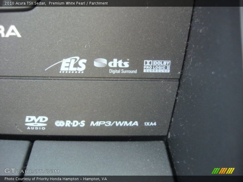 Premium White Pearl / Parchment 2010 Acura TSX Sedan