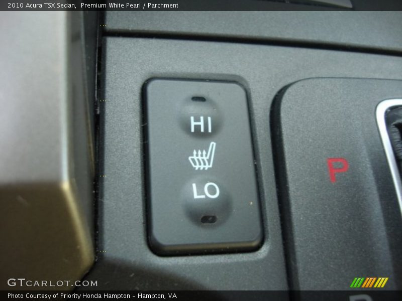 Premium White Pearl / Parchment 2010 Acura TSX Sedan