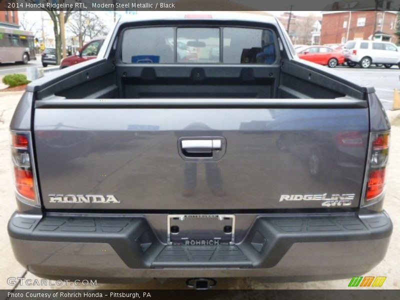 Modern Steel Metallic / Black 2014 Honda Ridgeline RTL